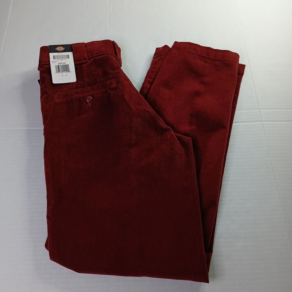 Dark Orange Men's Dickies Corduroy Pants 28x32‎